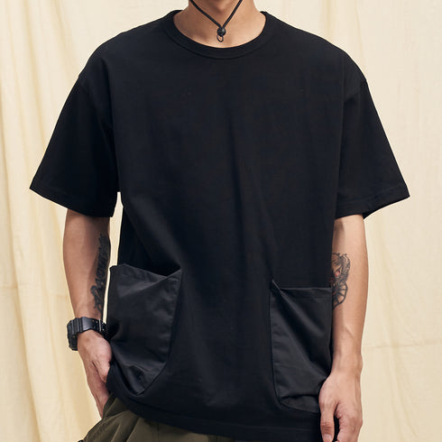 Boysnextdoor Oversize Patchwork Tshirt Black